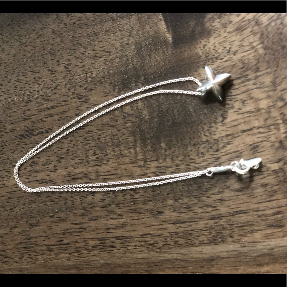 Tiffany & Co. star pendant necklace